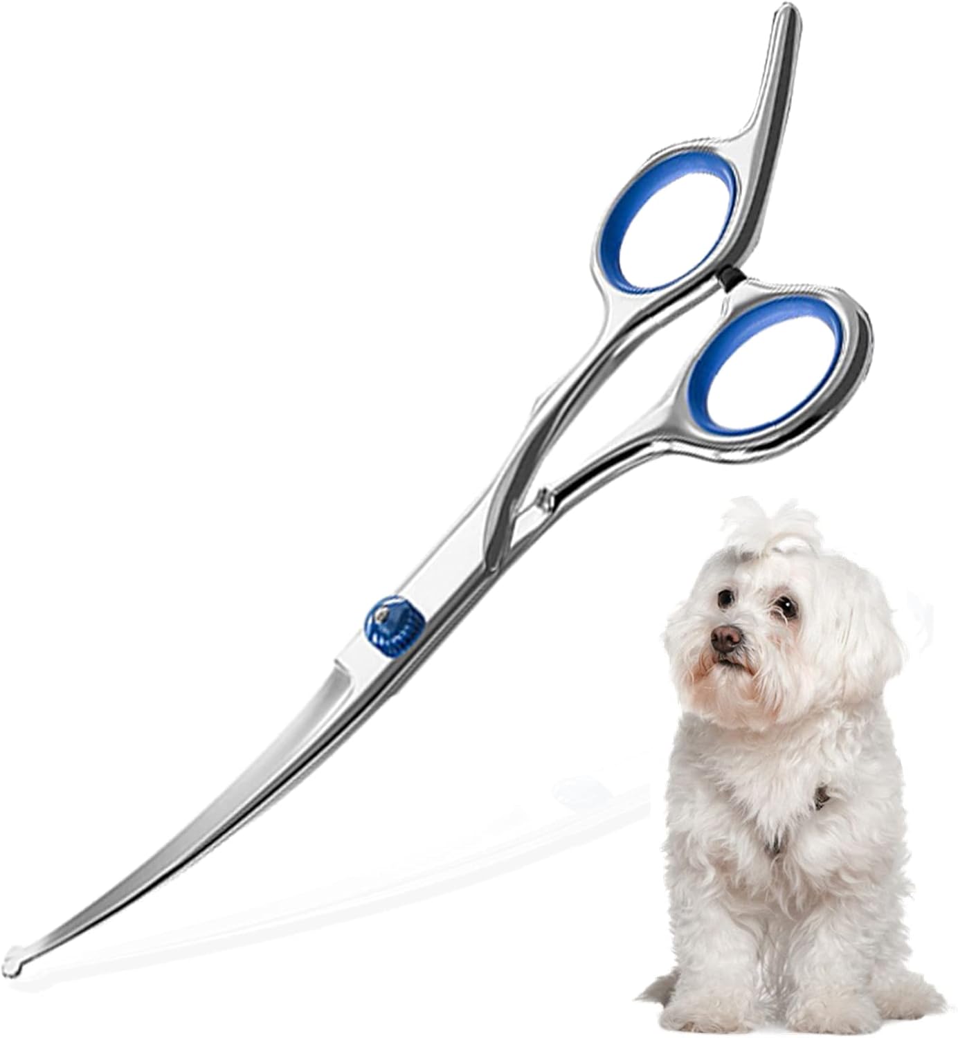 Curved Dog & Cat Grooming Scissors