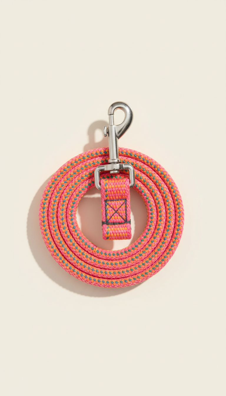 Polished Brass Quick-Clip Leash