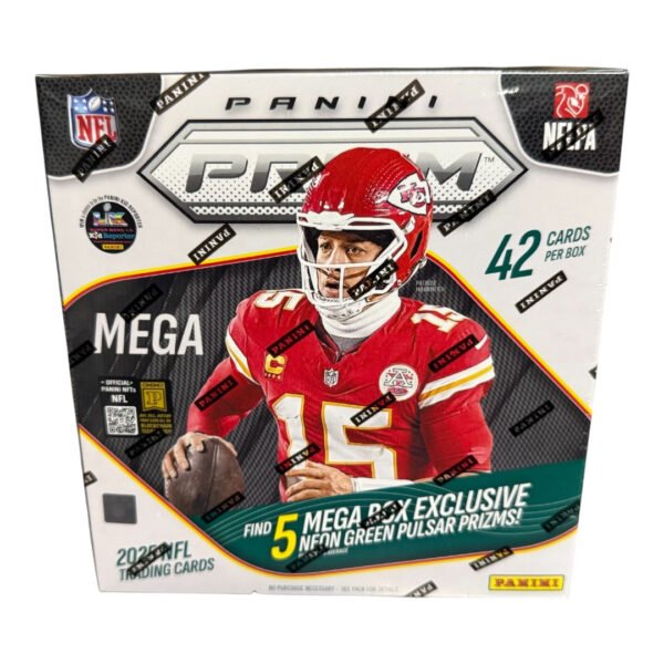 2025 Panini Prizm Football Mega Box