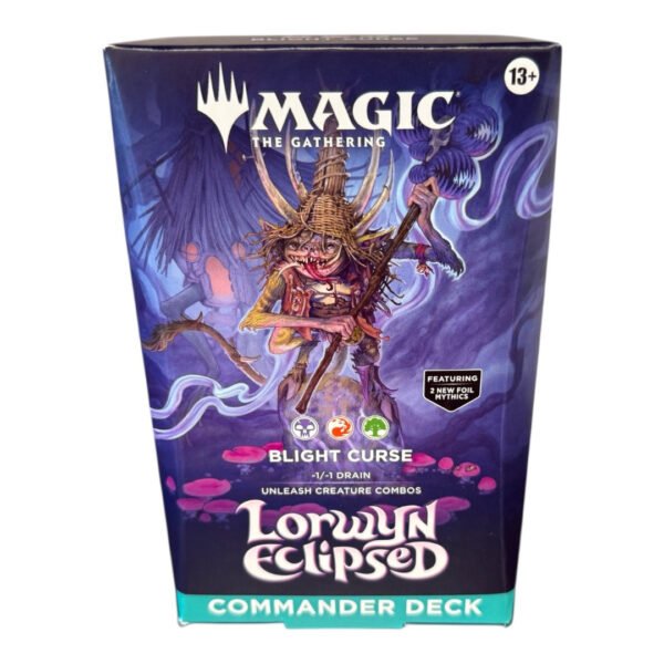 MTG Lorwyn Eclipsed Blight Curse Commander Deck
