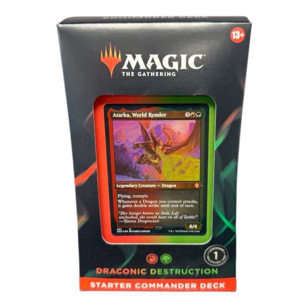 Magic the Gathering Draconic Destruction Starter Commander Deck