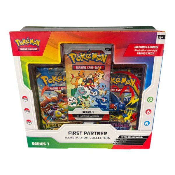 Pokemon First Partner Illustration Collection Series 1