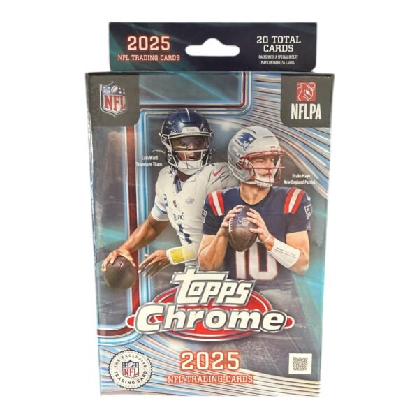 2025 Topps Chrome Football Hanger Box
