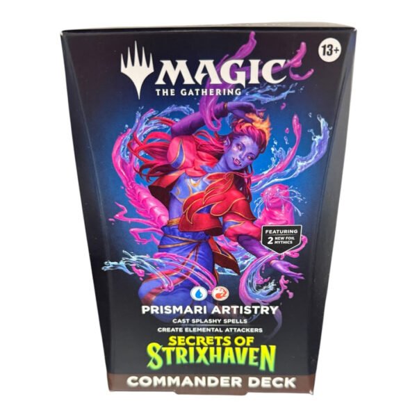 MTG Secrets of Strixhaven Prismari Artistry Commander Deck
