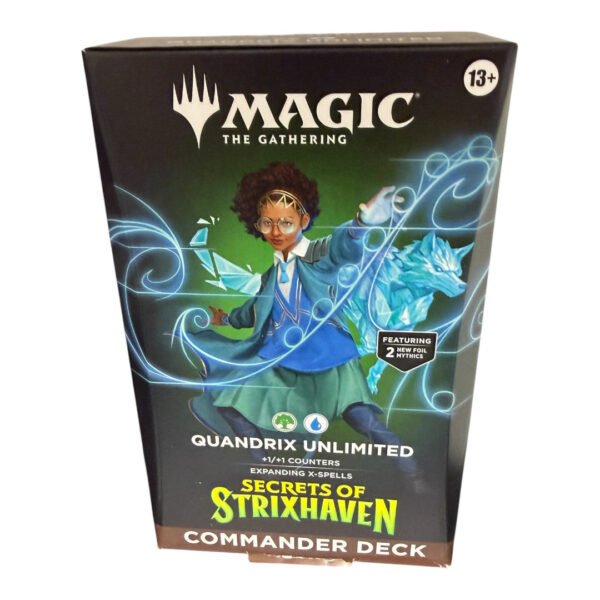 MTG Secrets of Strixhaven Quandrix Unlimited Commander Deck