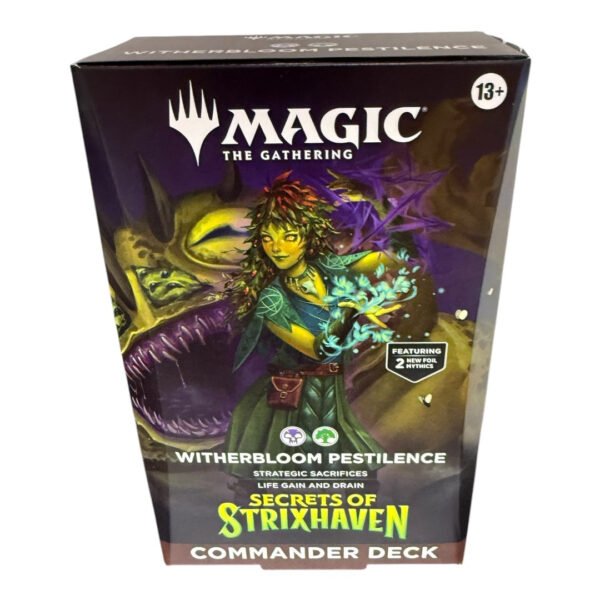 MTG Secrets of Strixhaven Witherbloom Pestilence Commander Deck