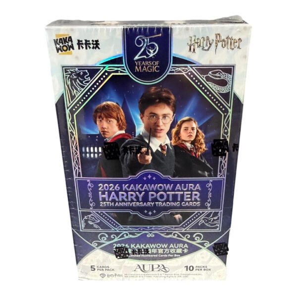 2026 Kakawow Aura Harry Potter 25th Anniversary Hobby Box