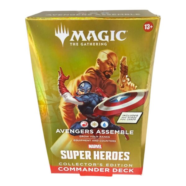 MTG Marvel Super Heroes Avengers Assemble Collector Commander Deck