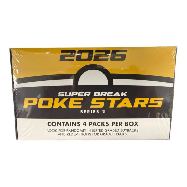 2026 Super Break Poke Stars RePack Series 2 Box