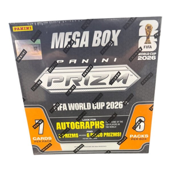 2026 Panini Prizm FIFA World Cup Soccer Mega Box