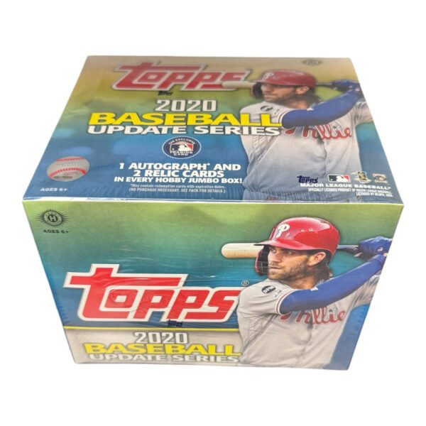 2020 Topps Update Baseball Jumbo Hobby Box