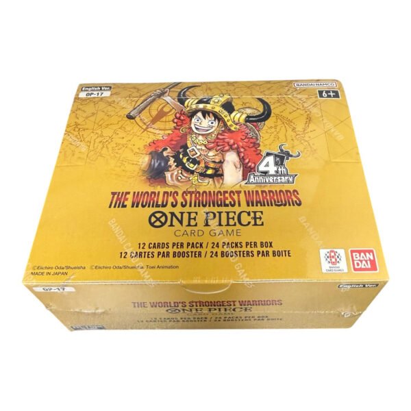 One Piece OP17 The World's Strongest Warriors Booster Box