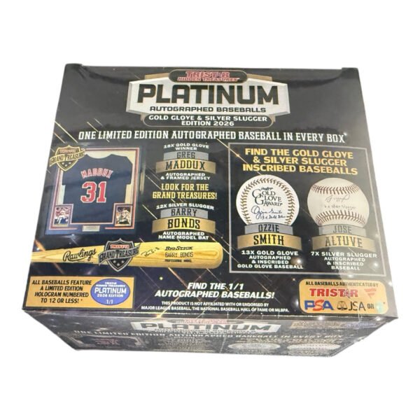 2026 TriStar Hidden Treasures Platinum Autographed Baseball Gold Glove & Silver Slugger Edition