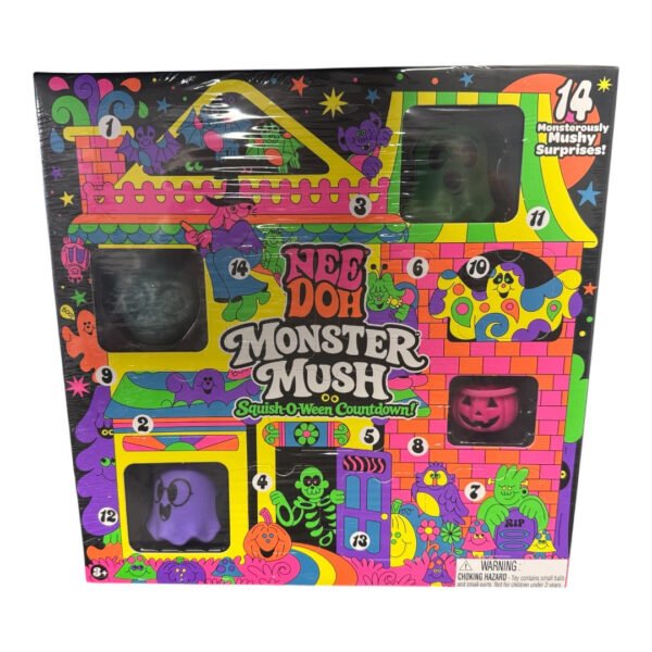 Nee Doh Monster Mush Squish-O-Ween Countdown