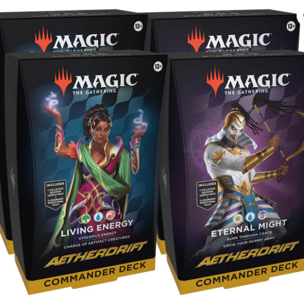 Magic the Gathering Aetherdrift Commander Deck Case