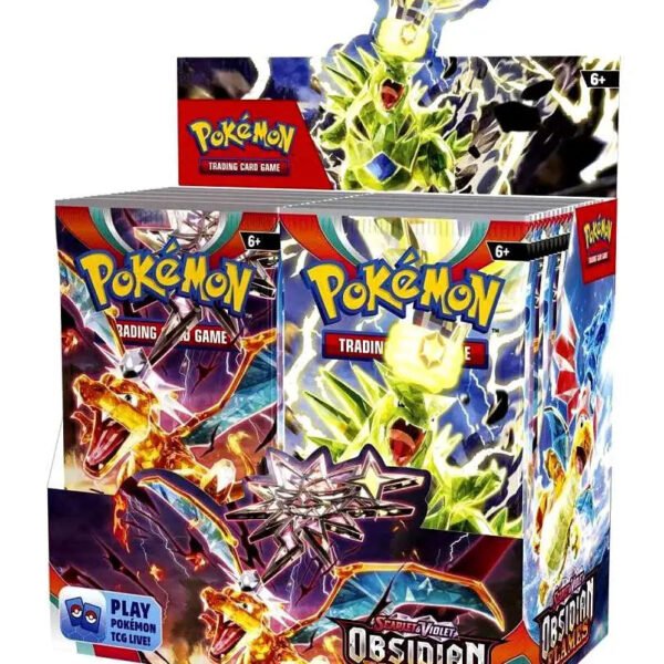 Pokemon Scarlet & Violet Obsidian Flames Booster Box [36 Packs]