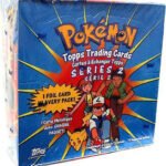 Pokemon Topps Co. TV Animation Series 2 Trading Card Box [36 Packs]